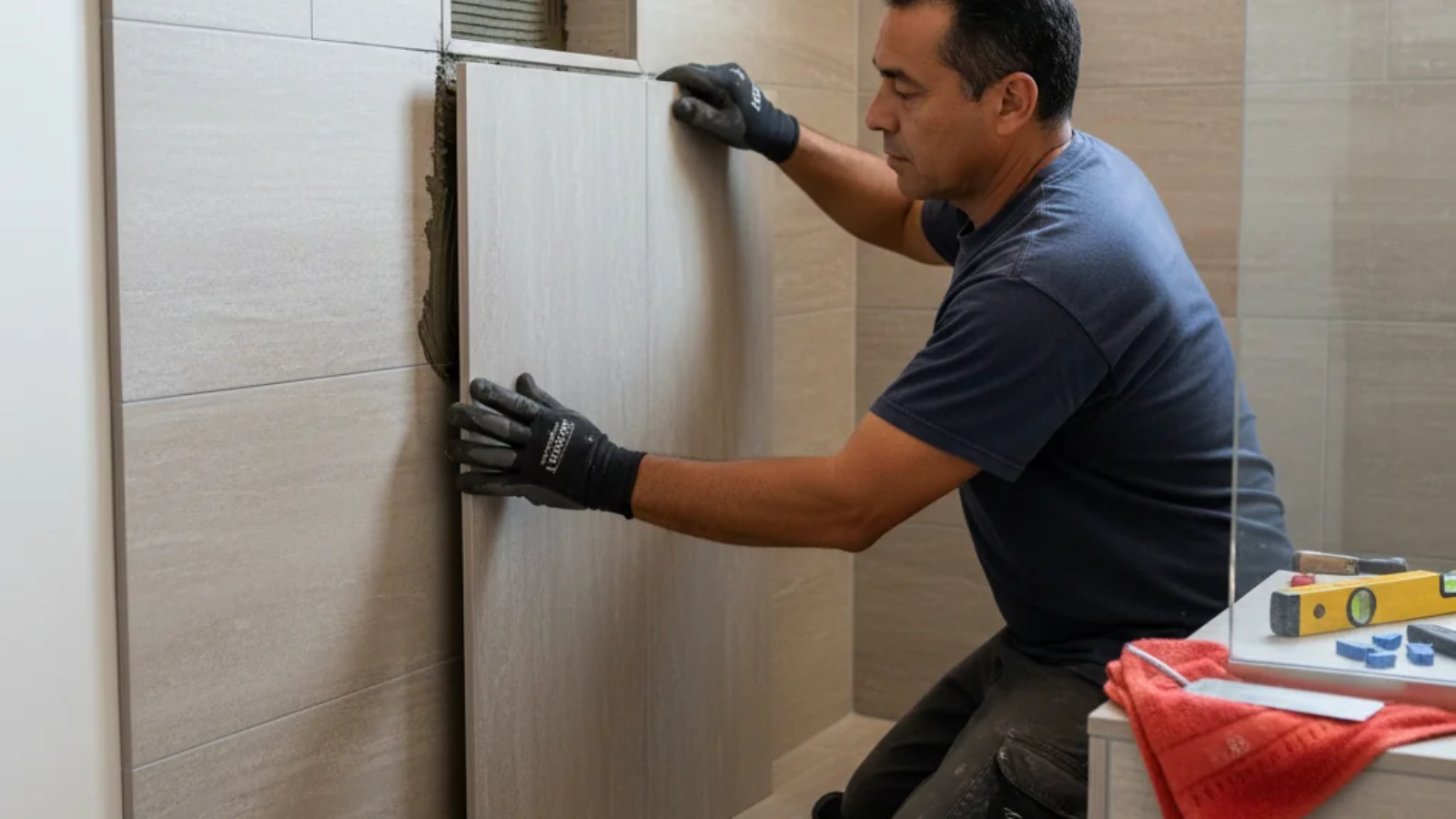 custom shower remodel